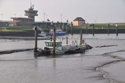 Erweiterung Hafenbecken IV in Büsum