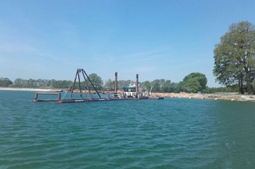 Sandgewinnung